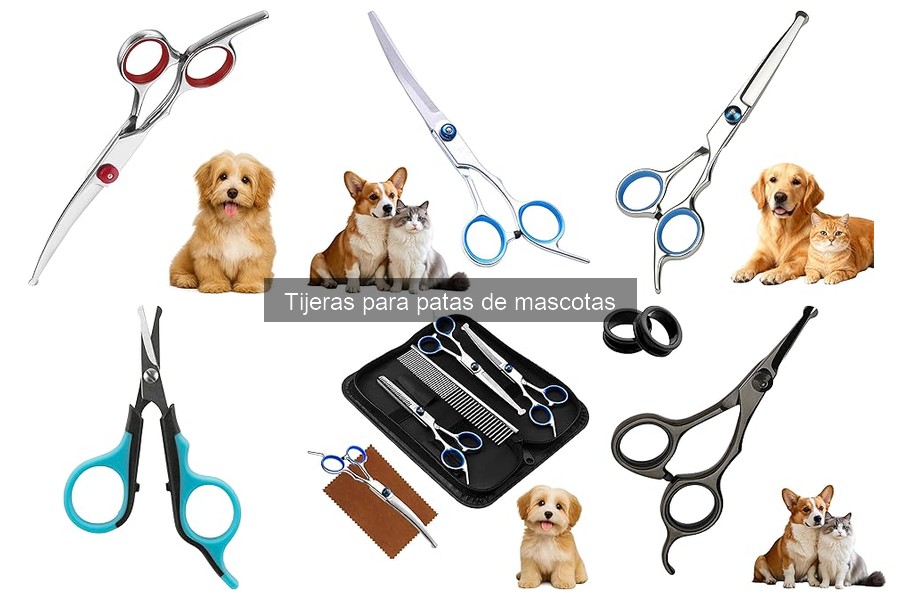 Mejores tijeras para patas de perros pequeños comparativa