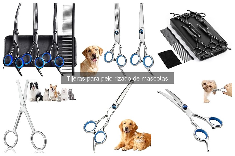 Mejores tijeras para pelo rizado de mascotas en casa