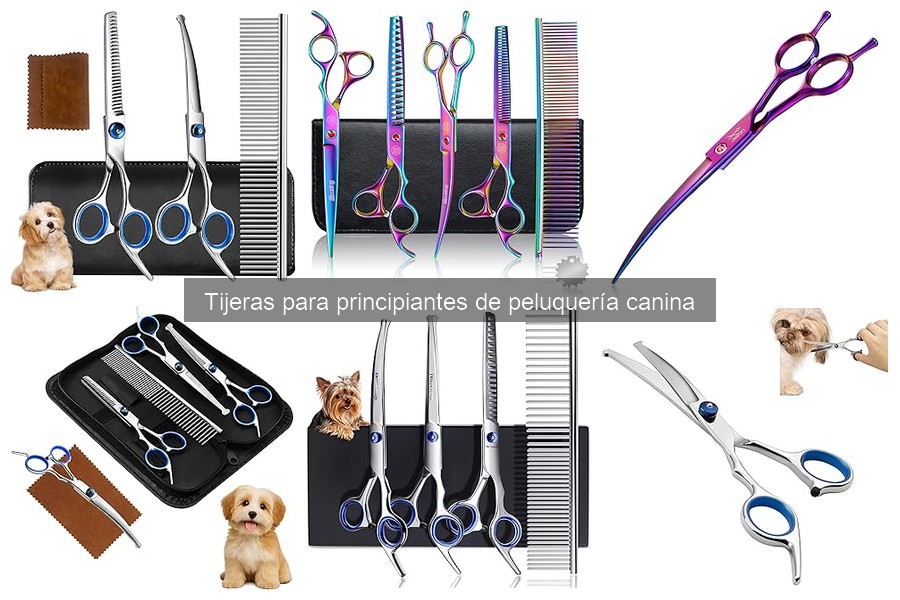 Mejores tijeras para peluquería canina para principiantes