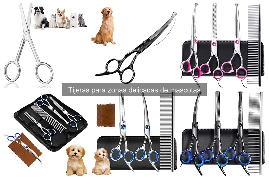Mejores tijeras para zonas delicadas de mascotas [2023]