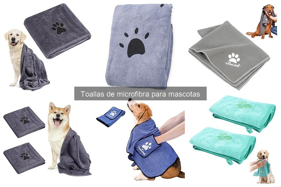 Mejores toallas de microfibra para mascotas en 2023