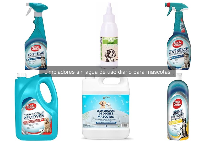 Mitos comunes sobre los limpiadores sin agua para mascotas