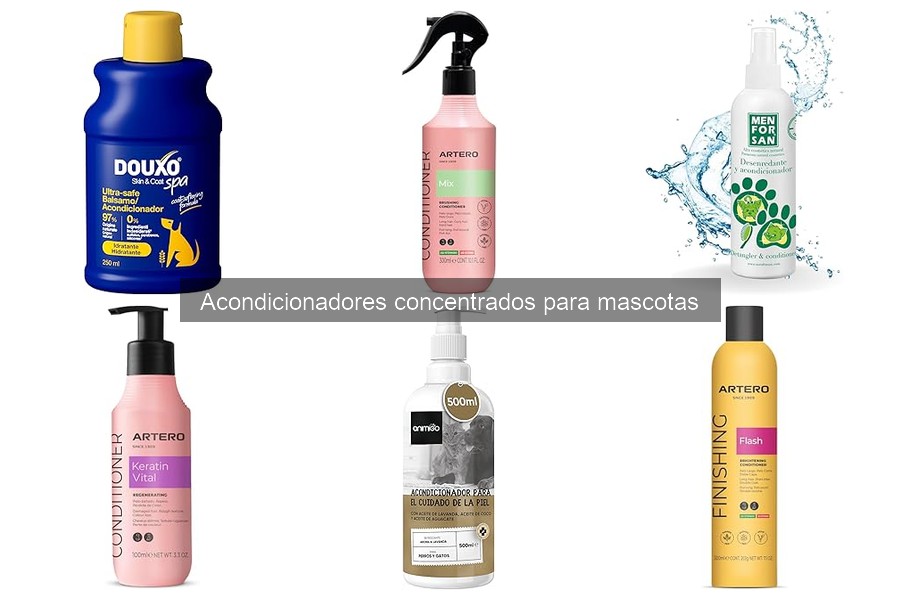 Ofertas en Acondicionadores Concentrados para Mascotas