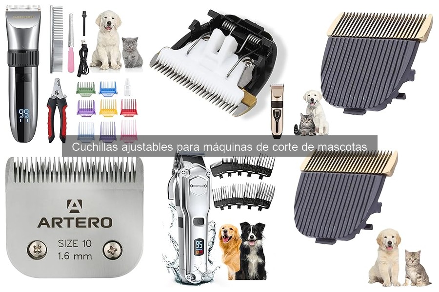 Ofertas en cuchillas ajustables para grooming de mascotas