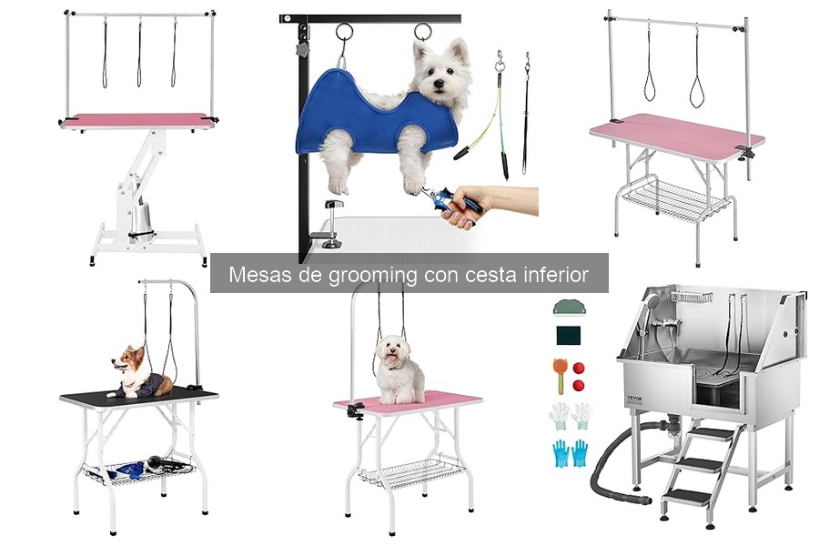 Ofertas en mesas de grooming con cesta inferior: ¡ahorra hoy!