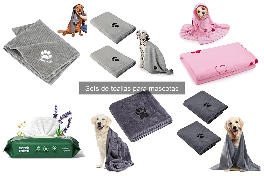 Ofertas en Sets de Toallas para Mascotas: Ahorra en Amazon