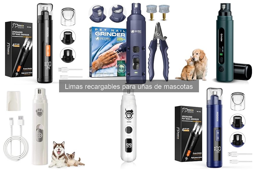 Ofertas y Descuentos en Limas Recargables para Mascotas