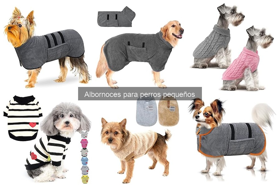 Opiniones de albornoces para perros pequeños: experiencias reales