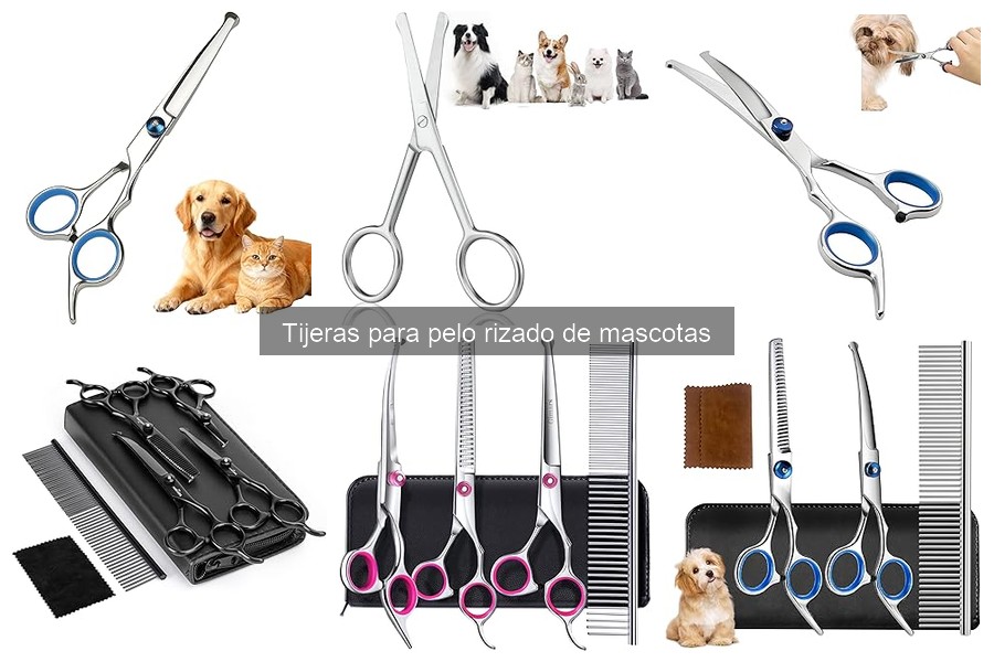 Opiniones de expertos sobre tijeras para pelo rizado de mascotas