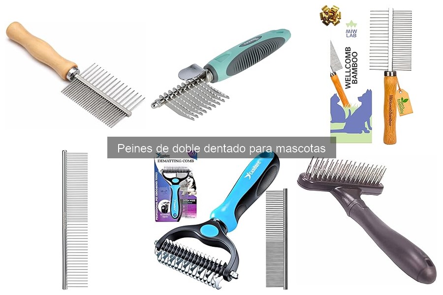 Opiniones de peines de doble dentado para mascotas