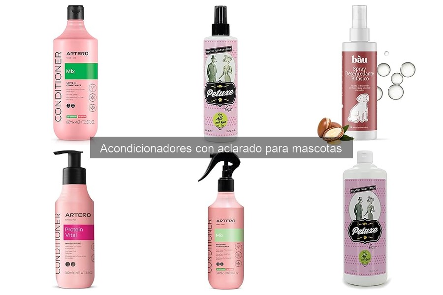 Opiniones sobre Acondicionadores con Aclarado para Mascotas