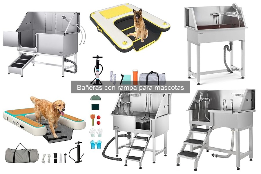 Opiniones sobre bañeras con rampa para mascotas