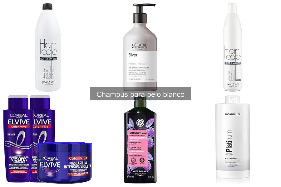 Opiniones sobre champús para pelo blanco: experiencias reales