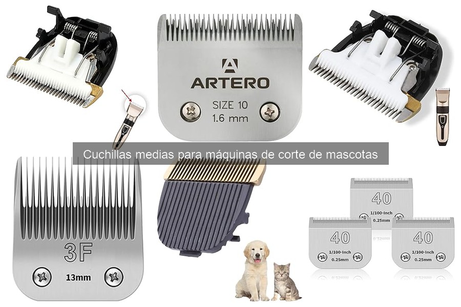 Opiniones sobre cuchillas medias para corte de mascotas