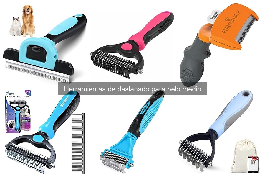 Opiniones sobre Herramientas de Deslanado para Pelo Medio