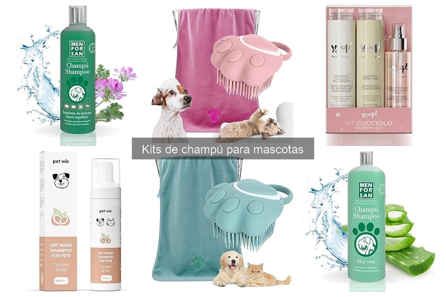 Opiniones sobre kits de champú para mascotas: ¡Descubre las mejores!