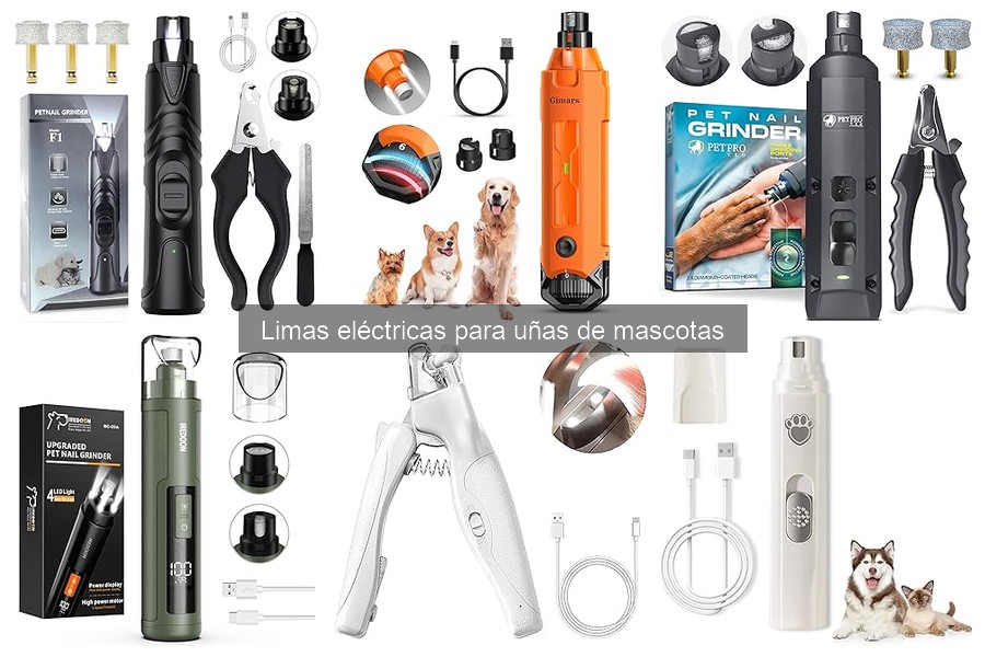 Opiniones sobre limas eléctricas para uñas de mascotas