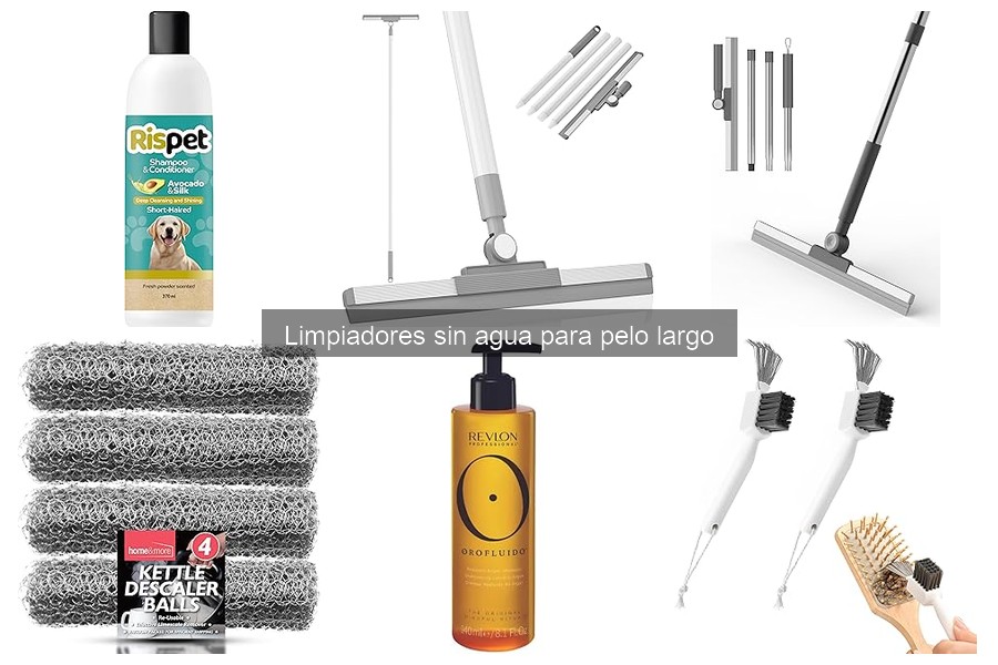 Opiniones sobre limpiadores sin agua para pelo largo