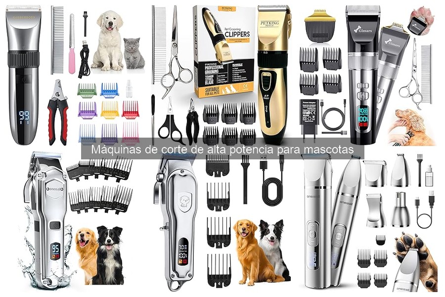 Opiniones sobre máquinas de corte de alta potencia para mascotas