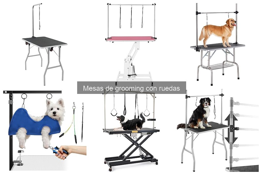Opiniones sobre Mesas de Grooming con Ruedas para Mascotas