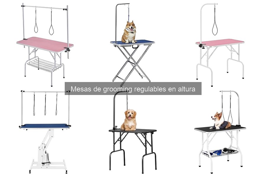 Opiniones sobre mesas de grooming regulables en altura
