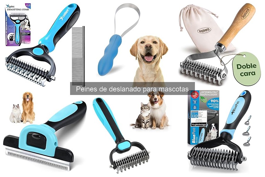Opiniones sobre peines de deslanado para mascotas