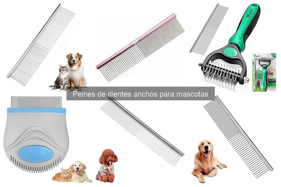 Opiniones sobre peines de dientes anchos para mascotas