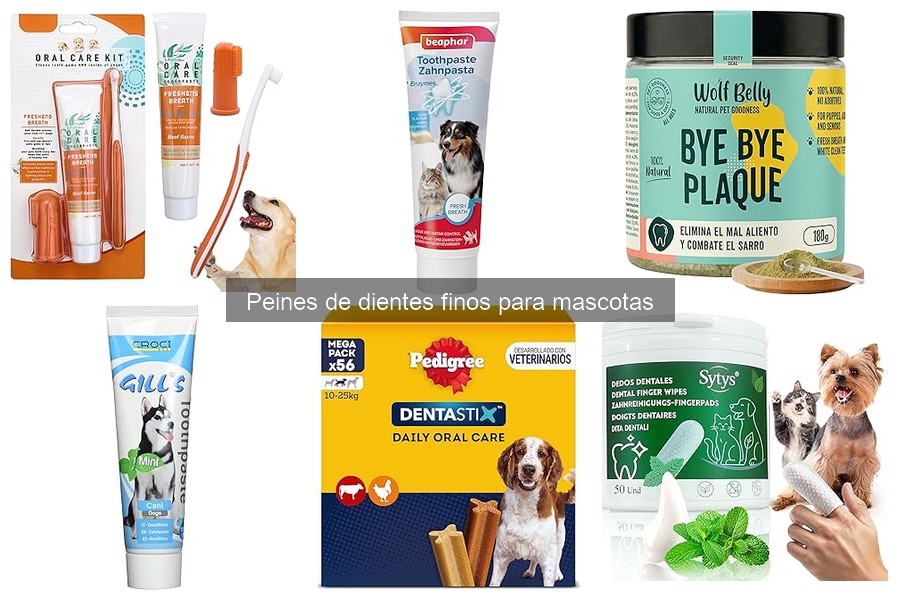 Opiniones sobre Peines de Dientes Finos para Mascotas