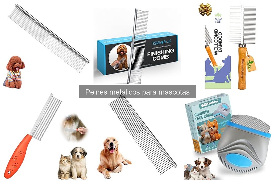 Opiniones sobre peines metálicos para mascotas: ¿Cuál elegir?