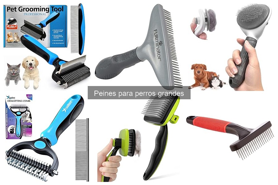 Opiniones sobre peines para perros grandes: testimonios reales