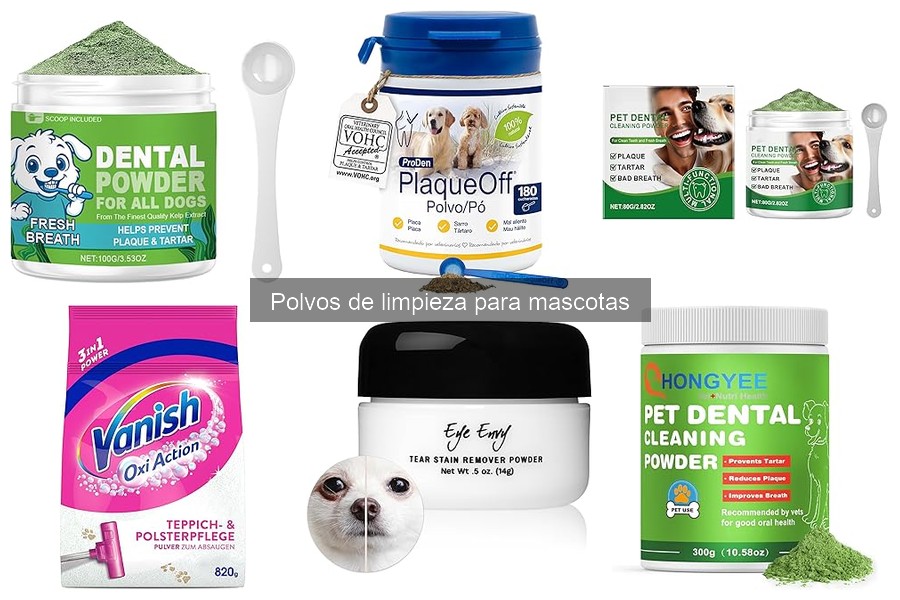 Opiniones sobre polvos de limpieza para mascotas