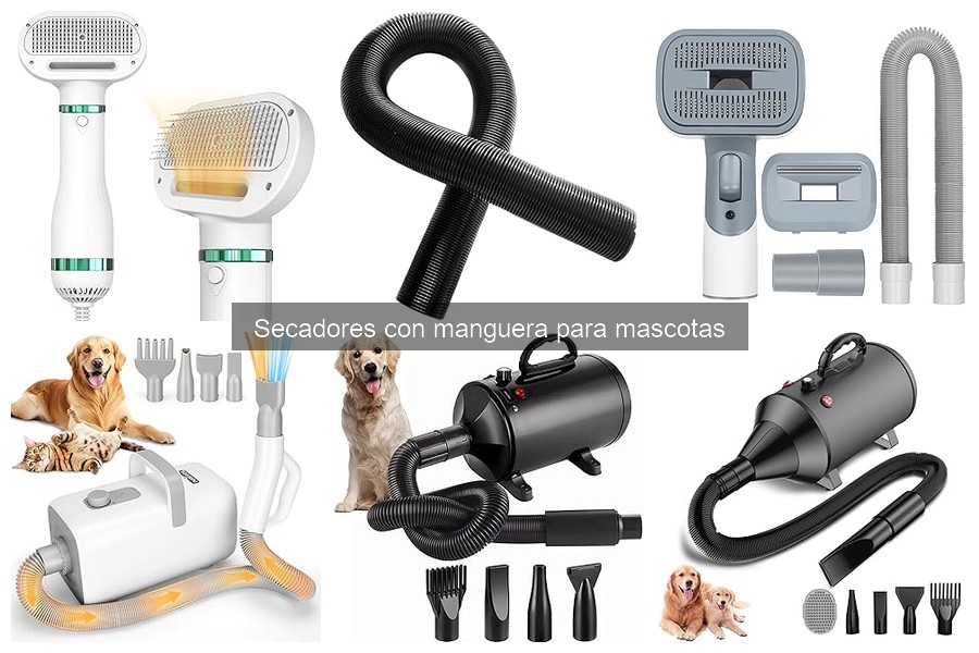 Opiniones sobre secadores con manguera para mascotas