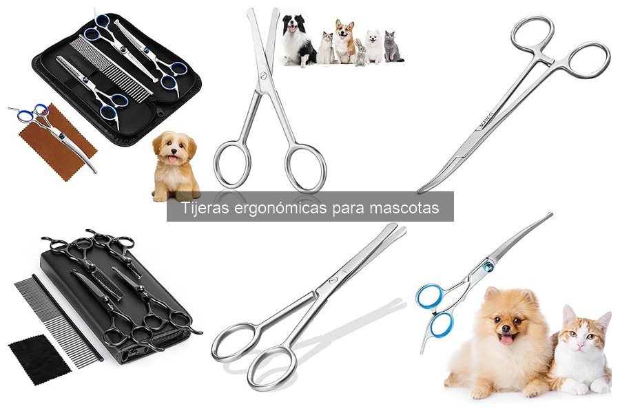 Opiniones sobre tijeras ergonómicas para mascotas