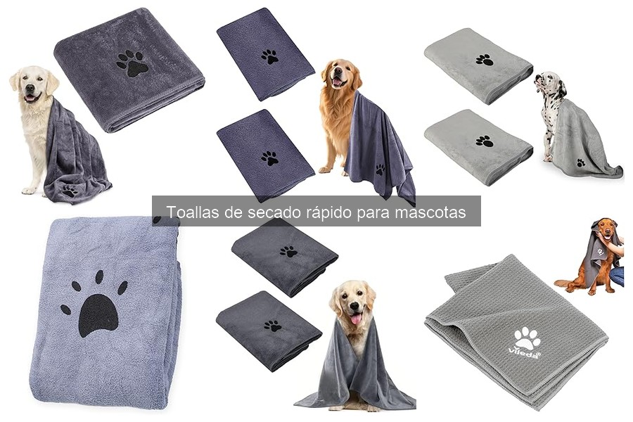 Opiniones sobre toallas de secado rápido para mascotas