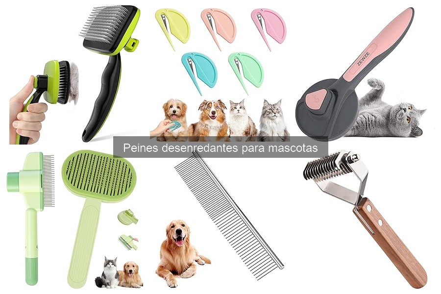 Peines desenredantes: ¿son seguros para todas las mascotas?