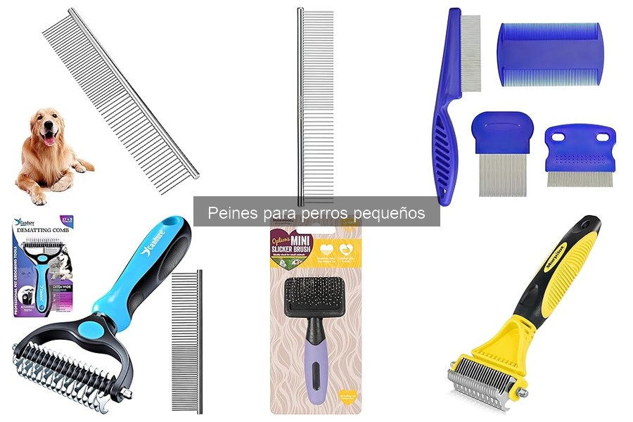 Peines ideales para perros pequeños con piel sensible