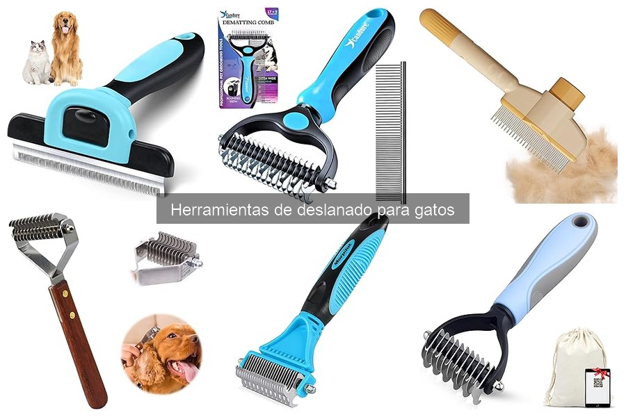 ¿Por qué mi gato no tolera la herramienta de deslanado?