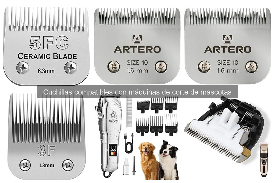 Precio promedio de cuchillas para máquinas de corte de mascotas