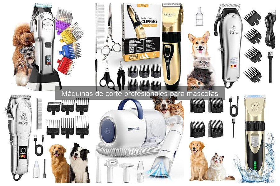 Precio promedio de máquinas de corte profesionales para mascotas