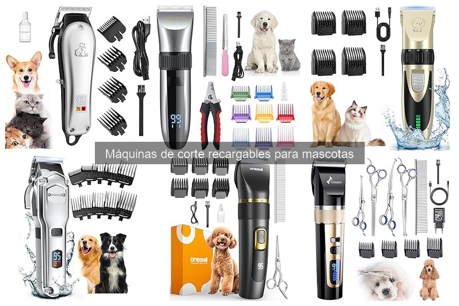 Precio promedio de máquinas de corte recargables para mascotas