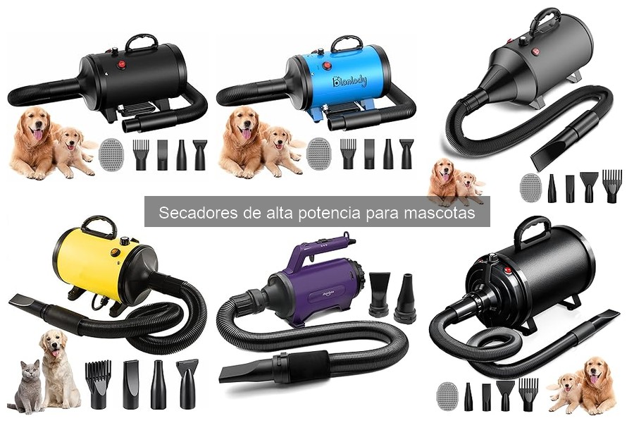 Precio promedio de secadores de alta potencia para mascotas