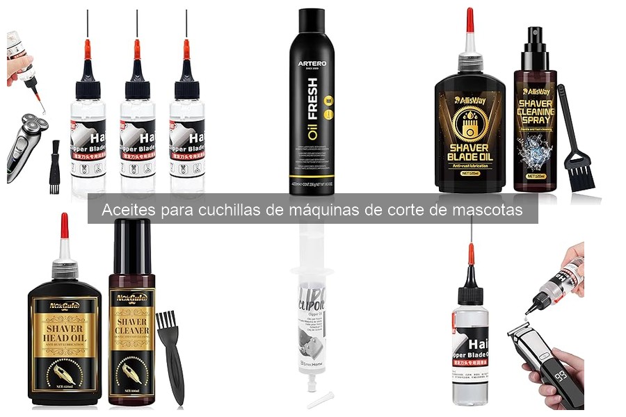 Precios de aceites para cuchillas de máquinas de corte