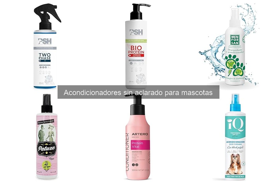 Precios de acondicionadores sin aclarado para mascotas