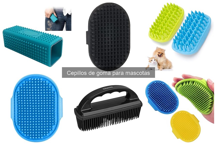 Precios de cepillos de goma para mascotas en Amazon