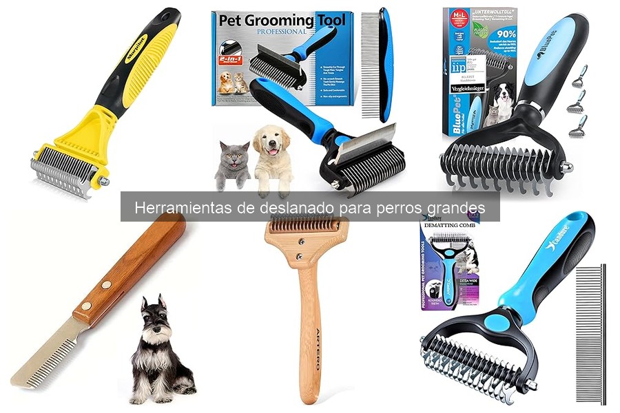 Precios de herramientas de deslanado para perros grandes en Amazon