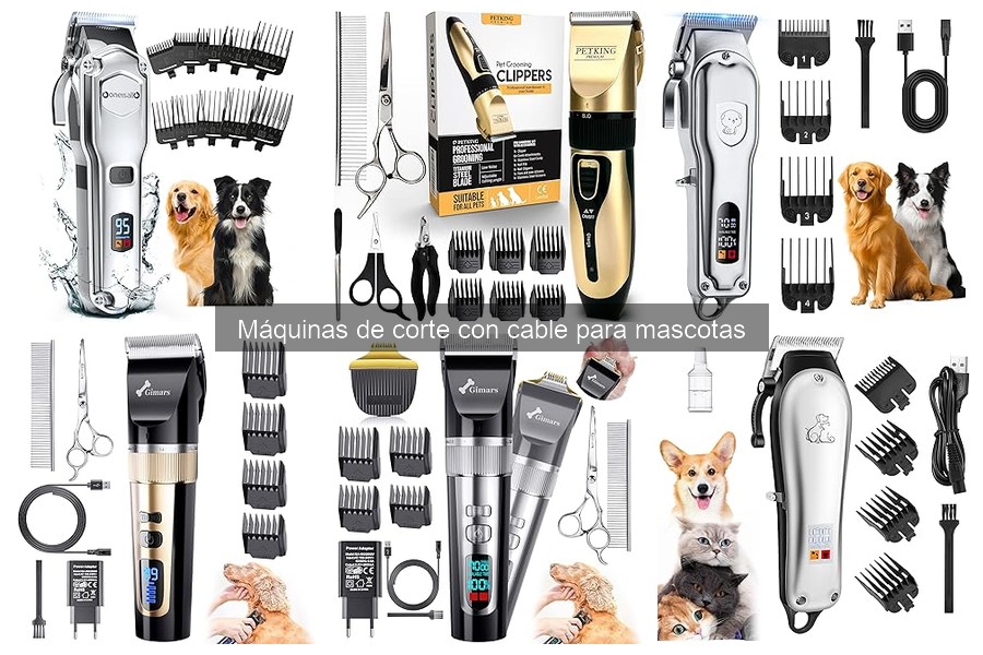Precios de máquinas de corte con cable para mascotas