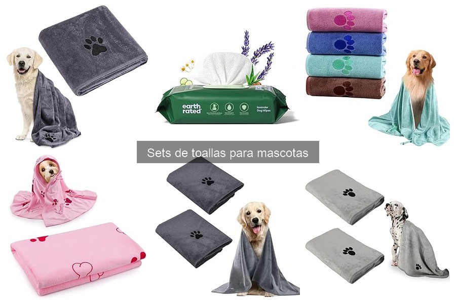 Precios de sets de toallas para mascotas: ¿Cuánto invertir?