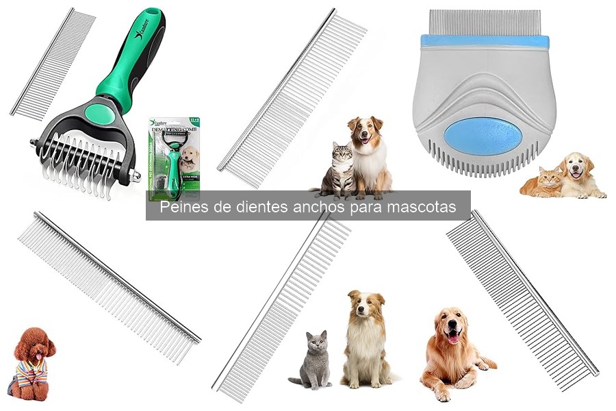 Precios y Dónde Comprar Peines de Dientes Anchos para Mascotas