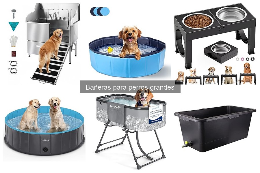 Precios y mejores tiendas para bañeras de perros grandes