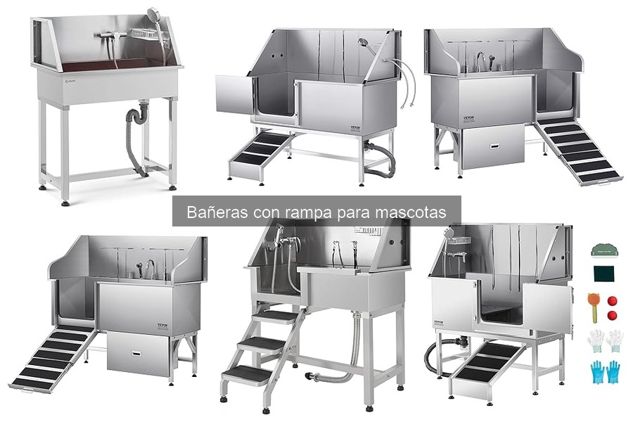 Precios y sitios para comprar bañeras con rampa para mascotas